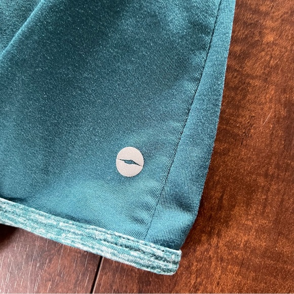 Avia Ladies Active Long Sleeve Fleece Lined Pullover hooded Active Shirt Medium - Picture 4 of 7